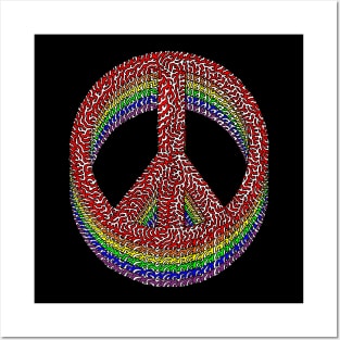 Peace Symbol Posters and Art